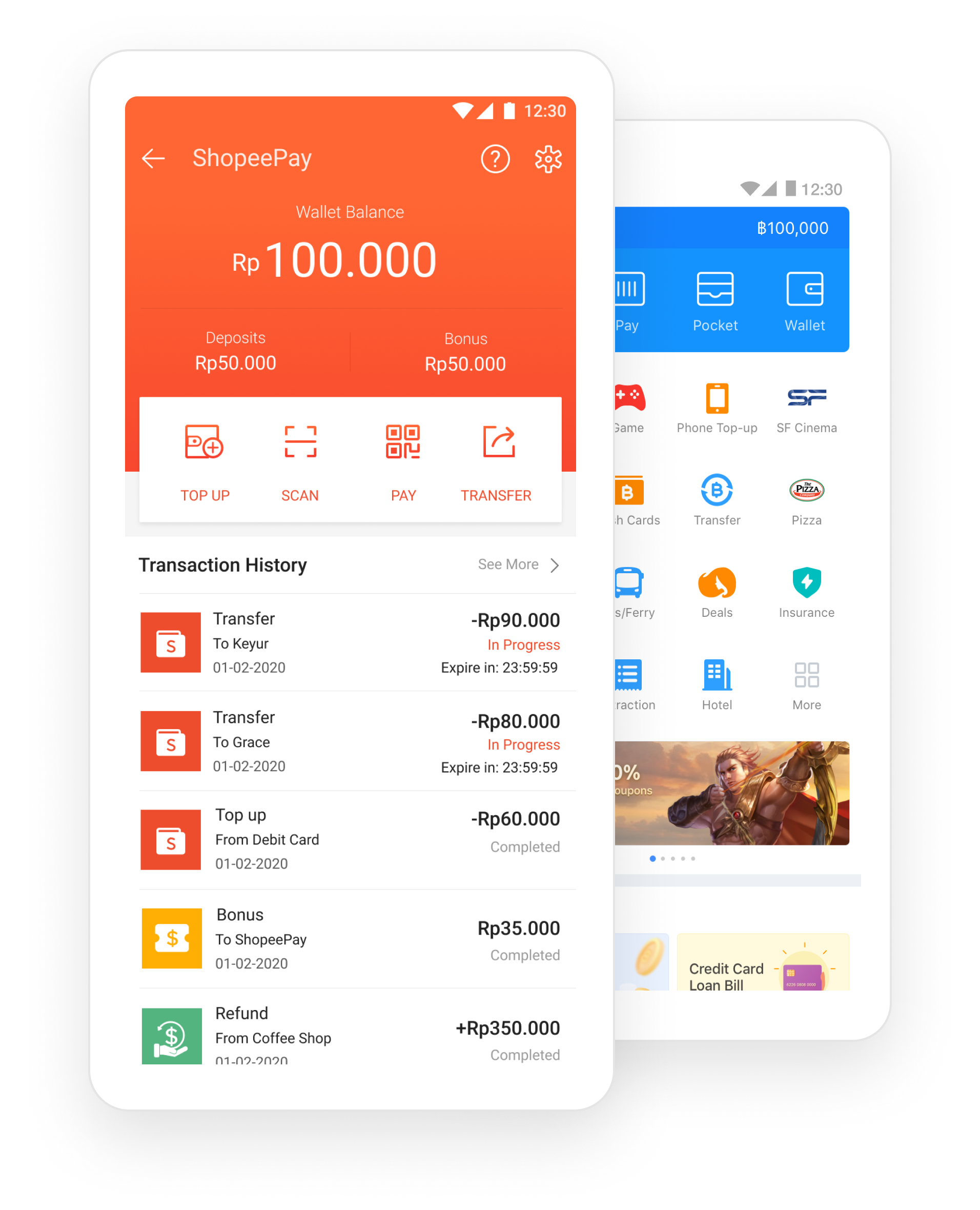 Shopeepay Airpay Seamoney