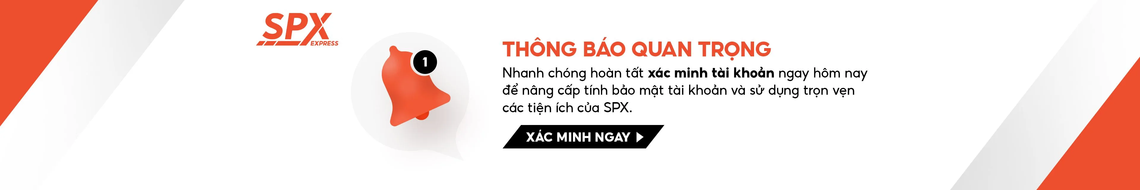 Hoàn tất xác minh tài khoản SPX để tăng cường bảo mật, sử dụng đầy đủ tính năng và đảm bảo giao dịch an toàn, thuận tiện trên hệ thống.