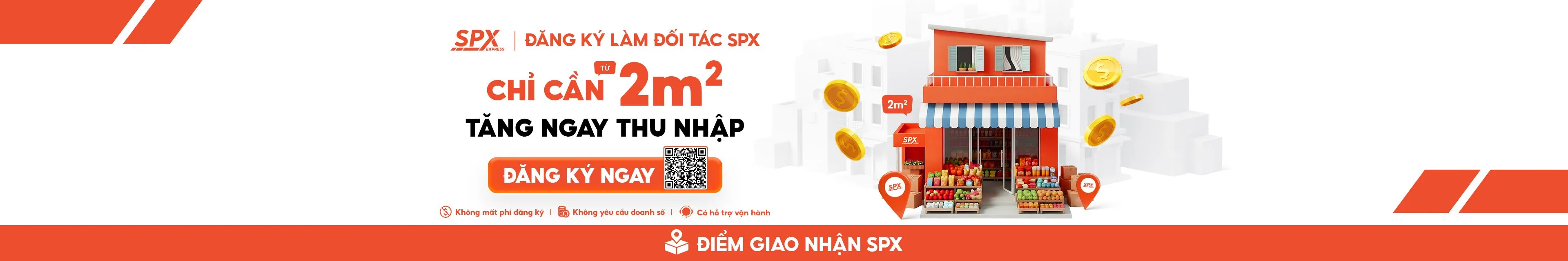 Become an SPX Drop-off Point with just 2m². Free registration, no sales target, operational support, and earn extra income today.