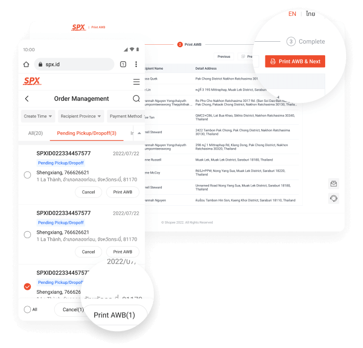 SPX Express Courier, Delivery and Tracking | SPX Vietnam